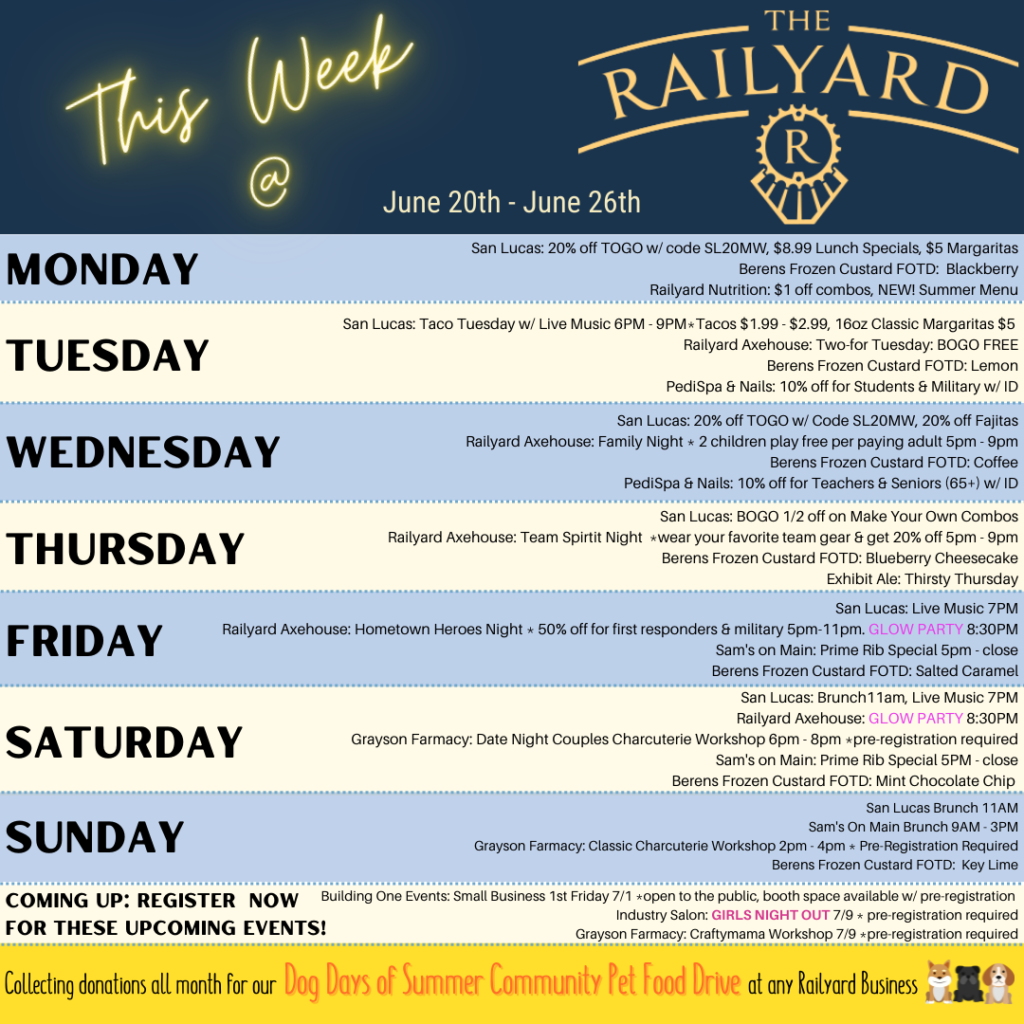 This Week @ The Railyard (12)